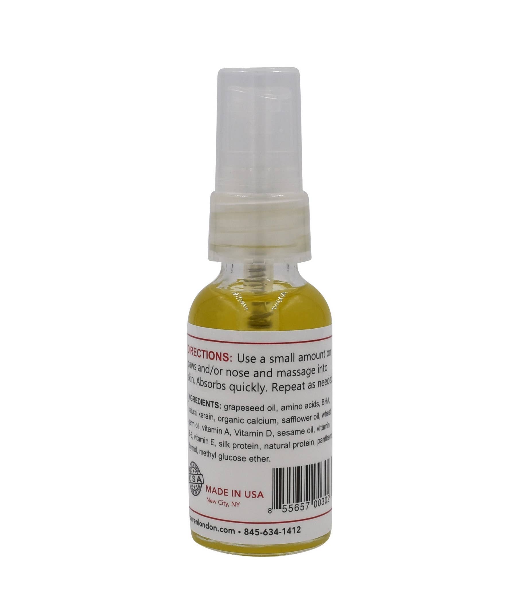 Grapeseed Oil Paw Revitalizer - 2 Sizes: 1oz